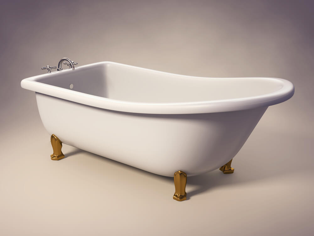 Cast Iron Standing Bathtub - Big Easy BathTubs