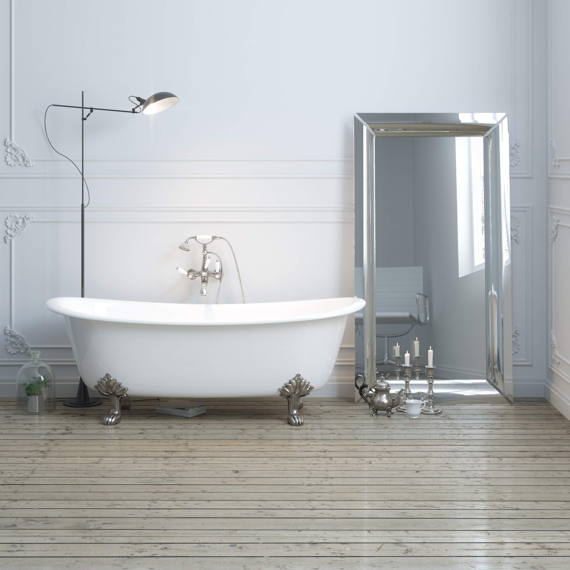 Clawfoot Tub Remodel in New Orleans