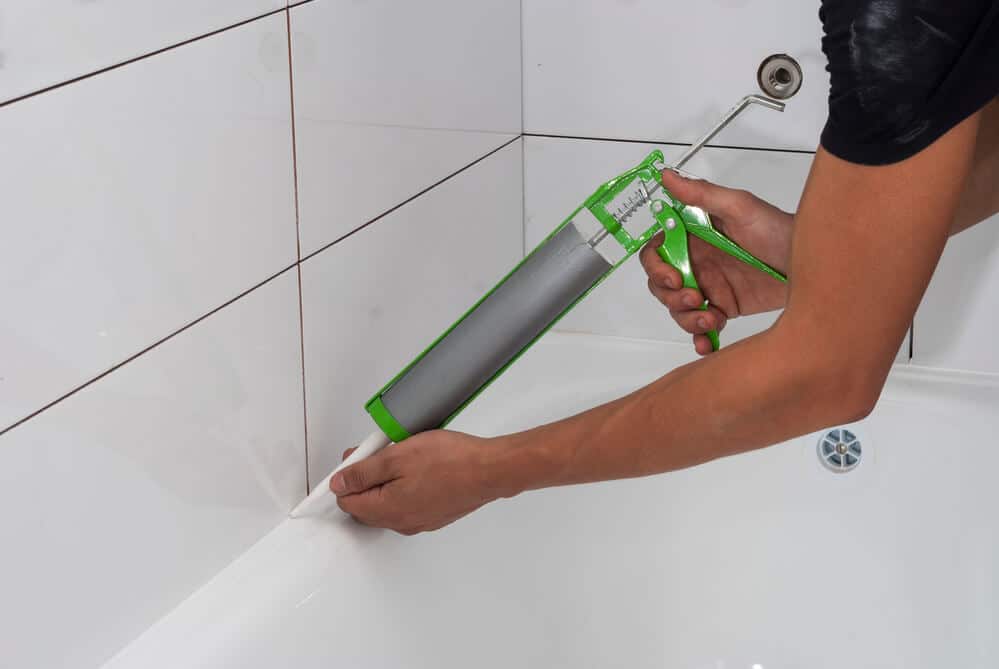 installation of bathtub